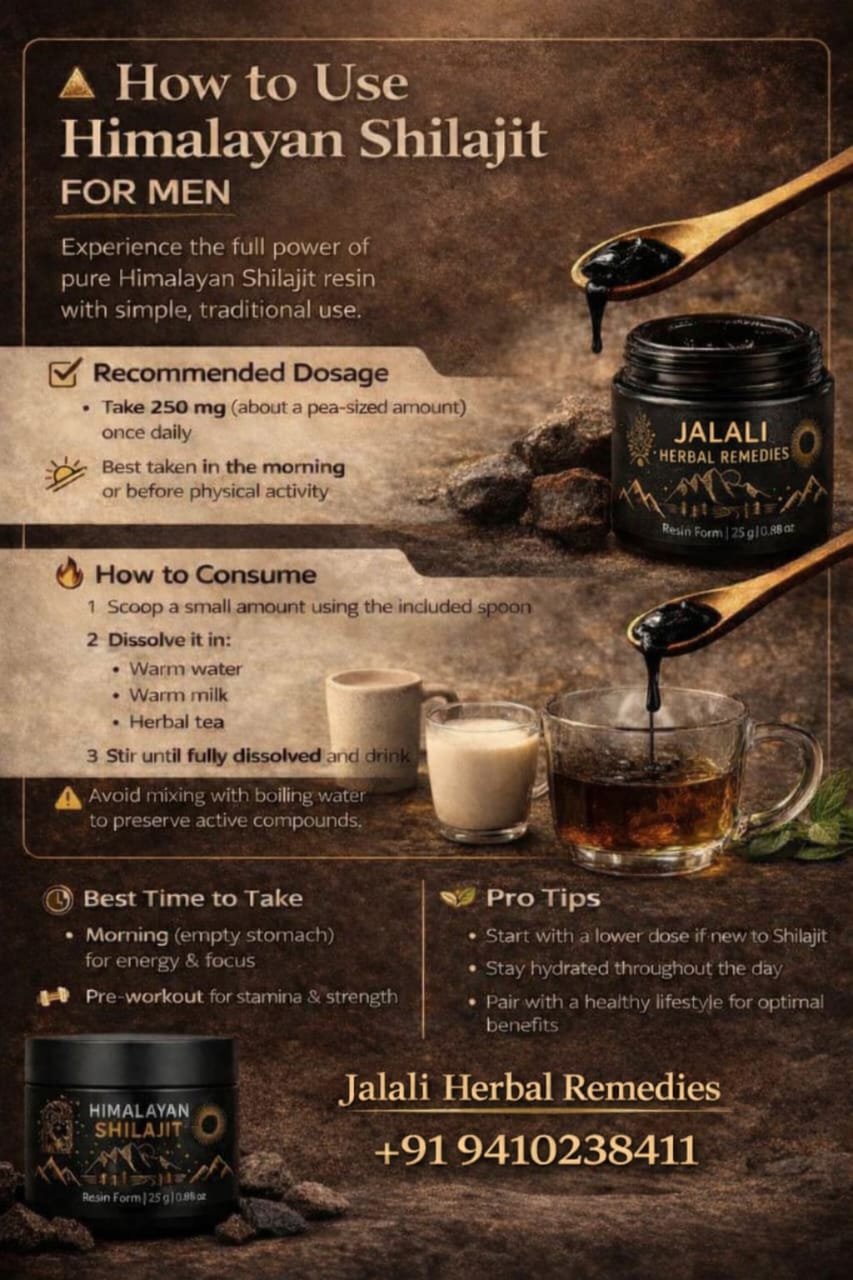 Premium Shilajit From Himalayas (20g) – Pure & Natural | Jalali Herbal Remedies - Image 5